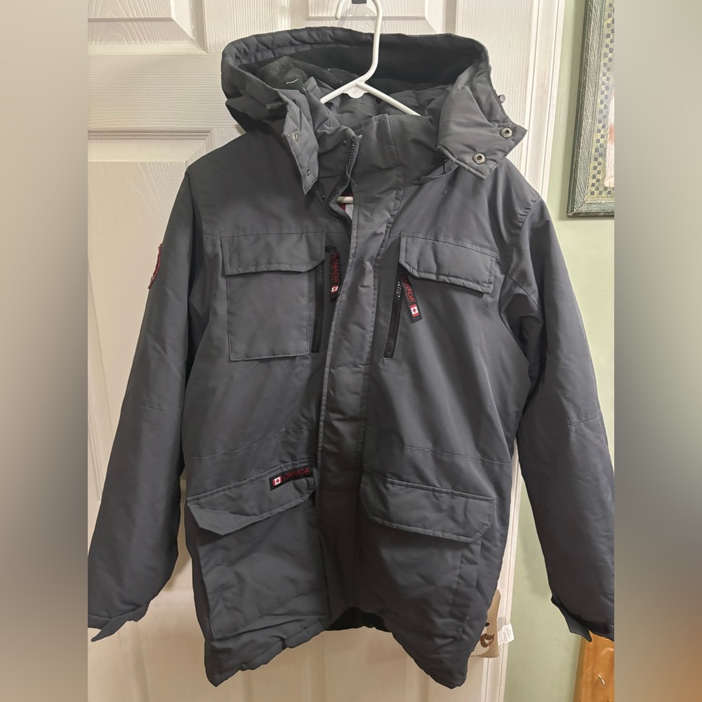 Canada Goose boys Charcoal Performance Jacket